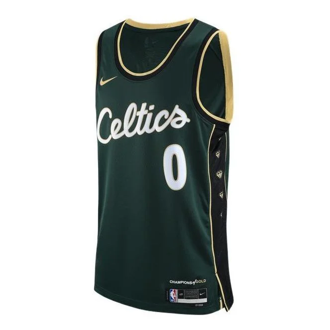 Nike Dri-FIT NBA 보스턴 Celtics Jayson Tatum City Edition 2022/23 Swingman 저지 DO9586-332 - 1