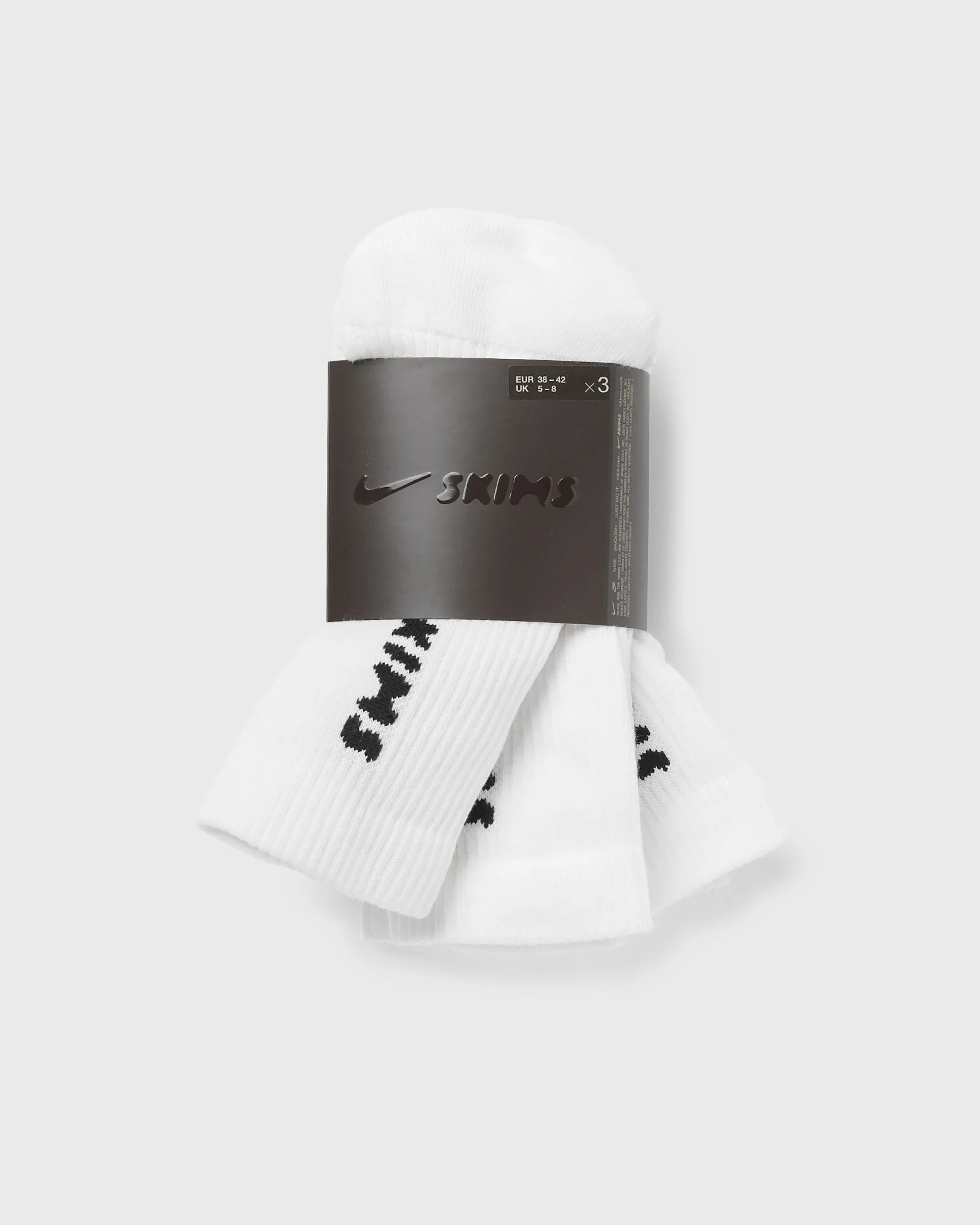 WMNS x SKIMS DRI-FIT CREW-SOCKS 3 PAIR - 1