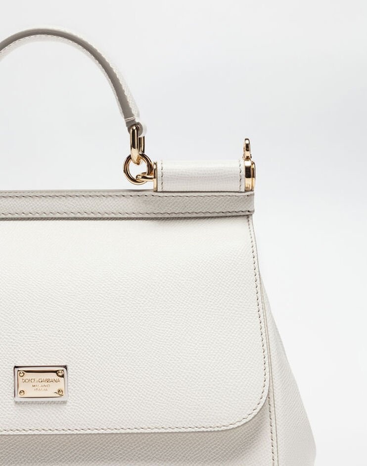 Medium Sicily handbag in dauphine leather - 4