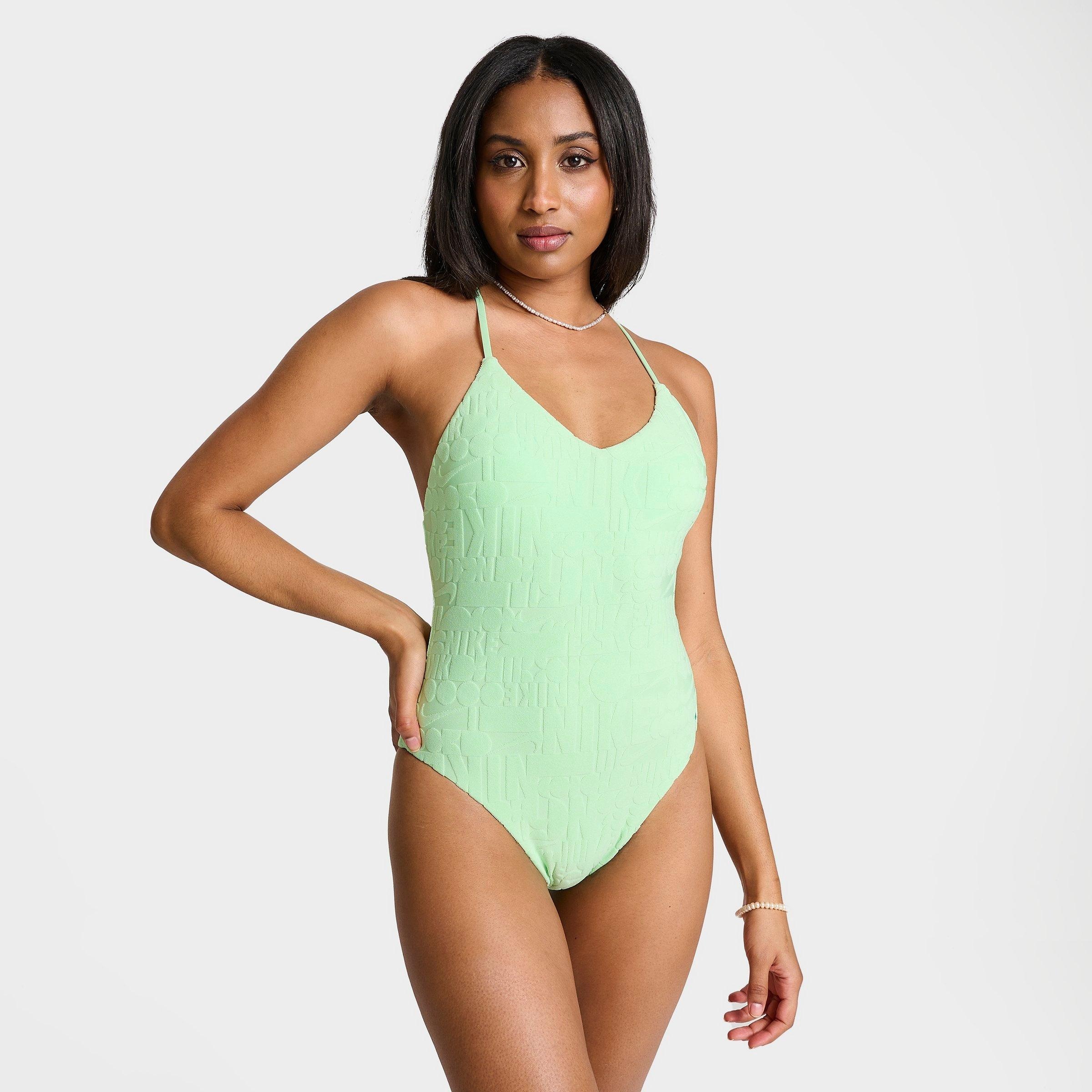 WOMEN'S NIKE SWIM RETRO FLOW ONE PIECE SWIMSUIT - 1