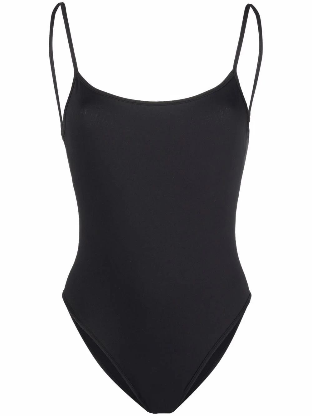 scoop-neck swimsuit - 1