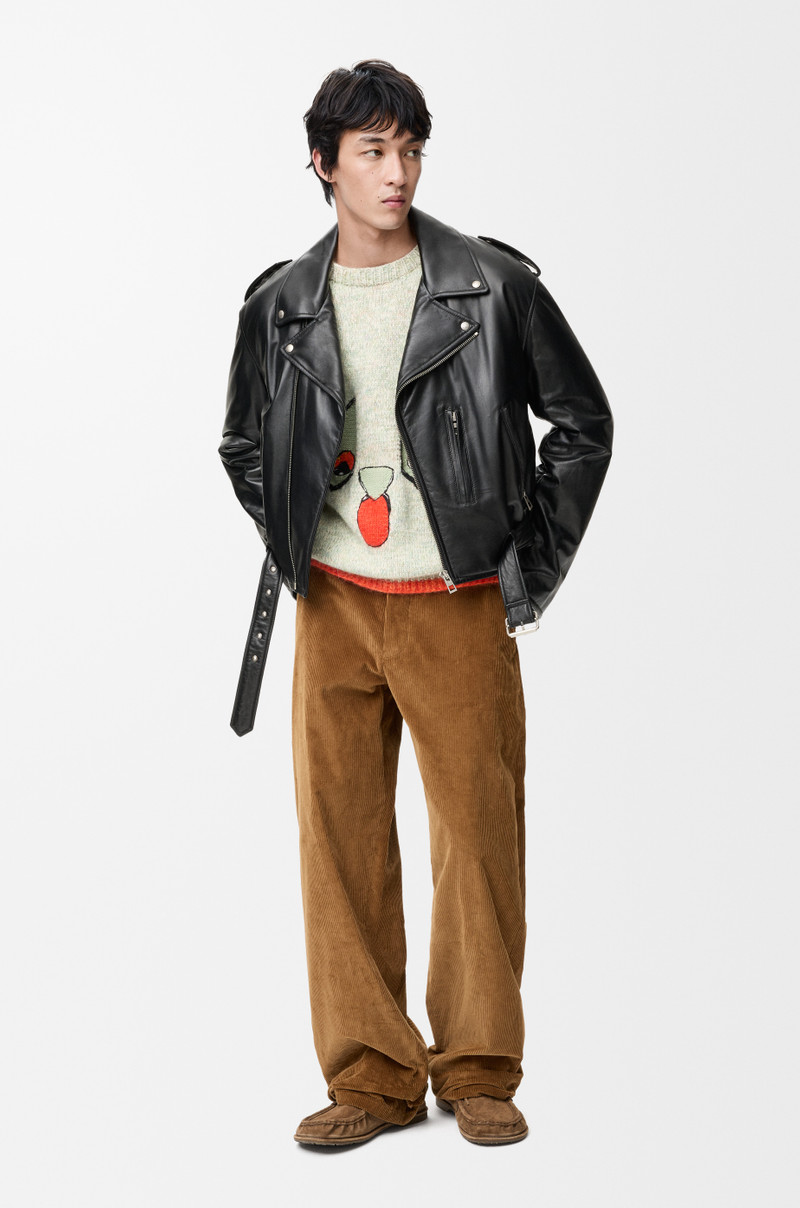Biker jacket in nappa lambskin 3