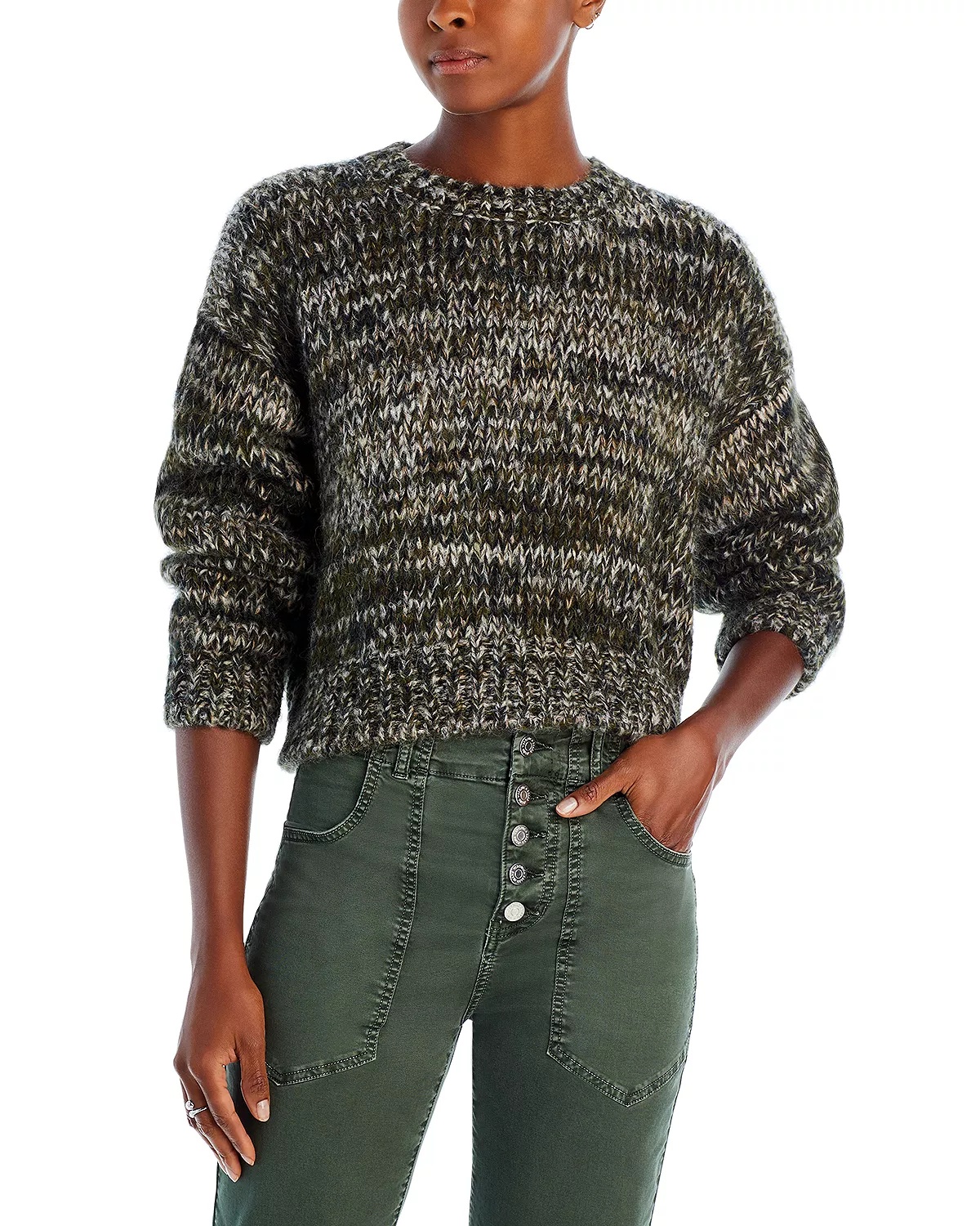 Marled Crewneck Sweater - 1