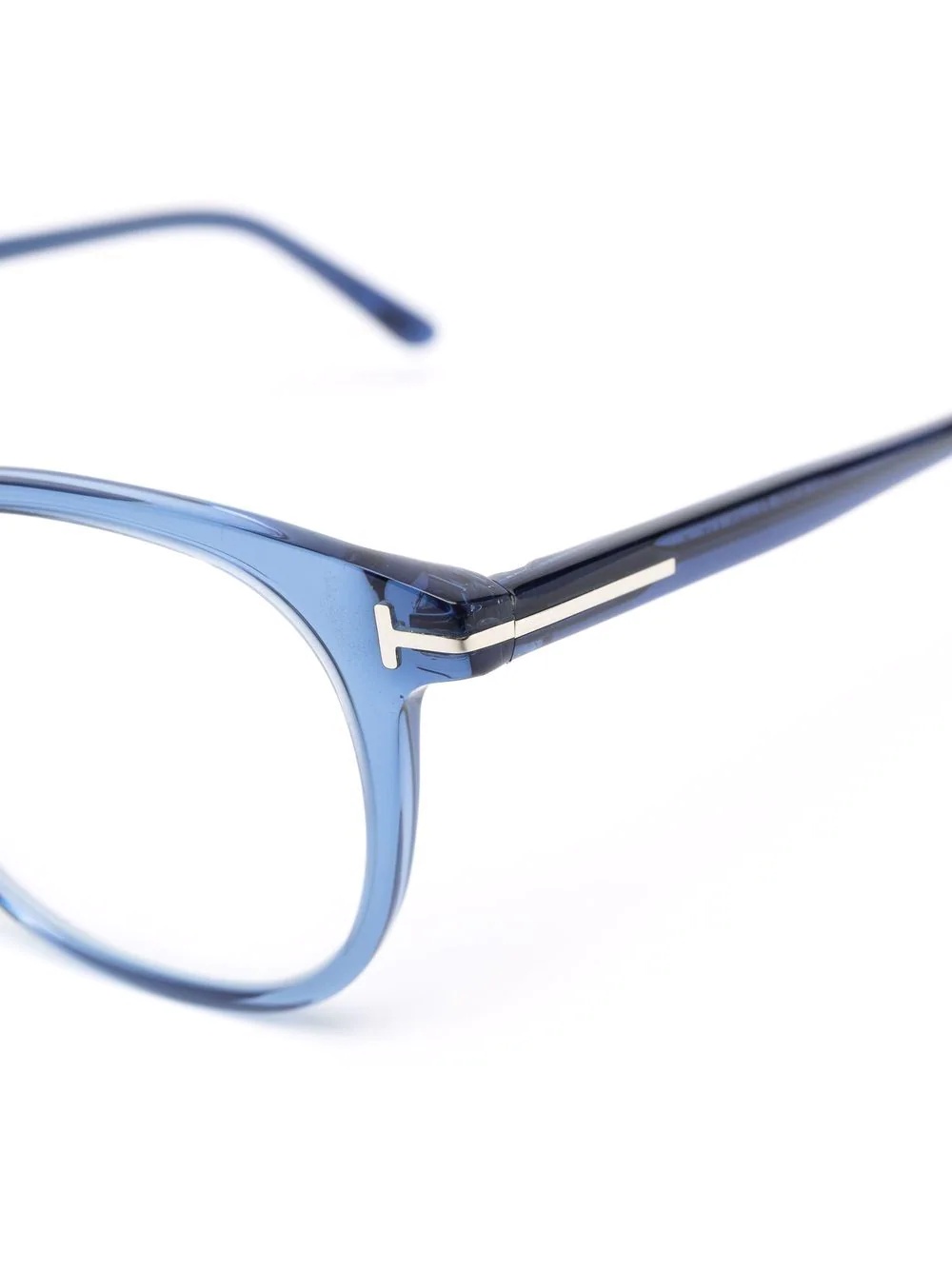 transparent square-frame glasses - 3