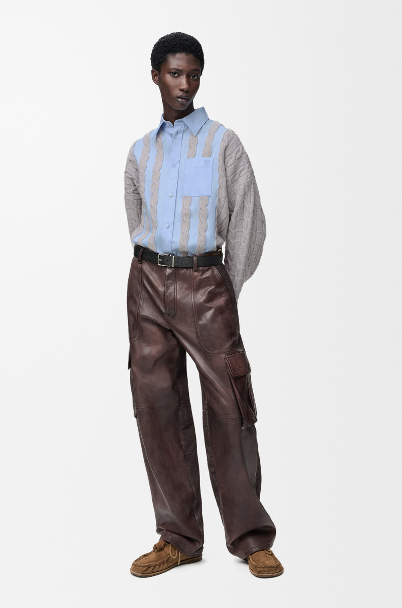 Loewe Hybrid shirt in cotton and wool outlook