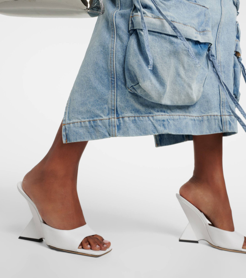 Cheope 105 leather mules 4