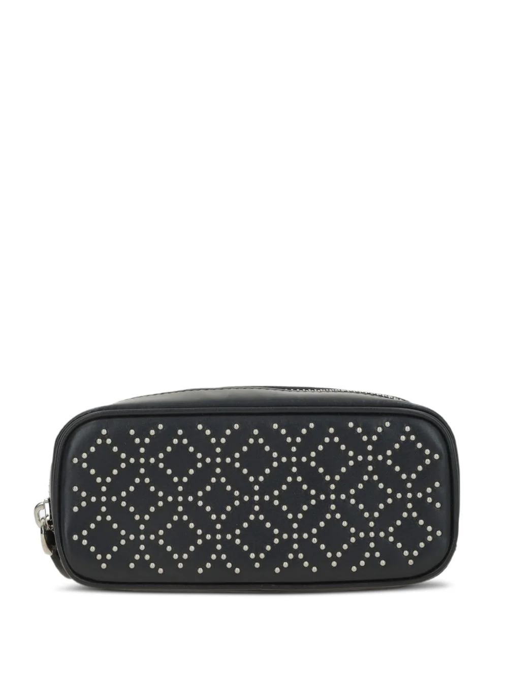 studs zipped leather wallet - 1