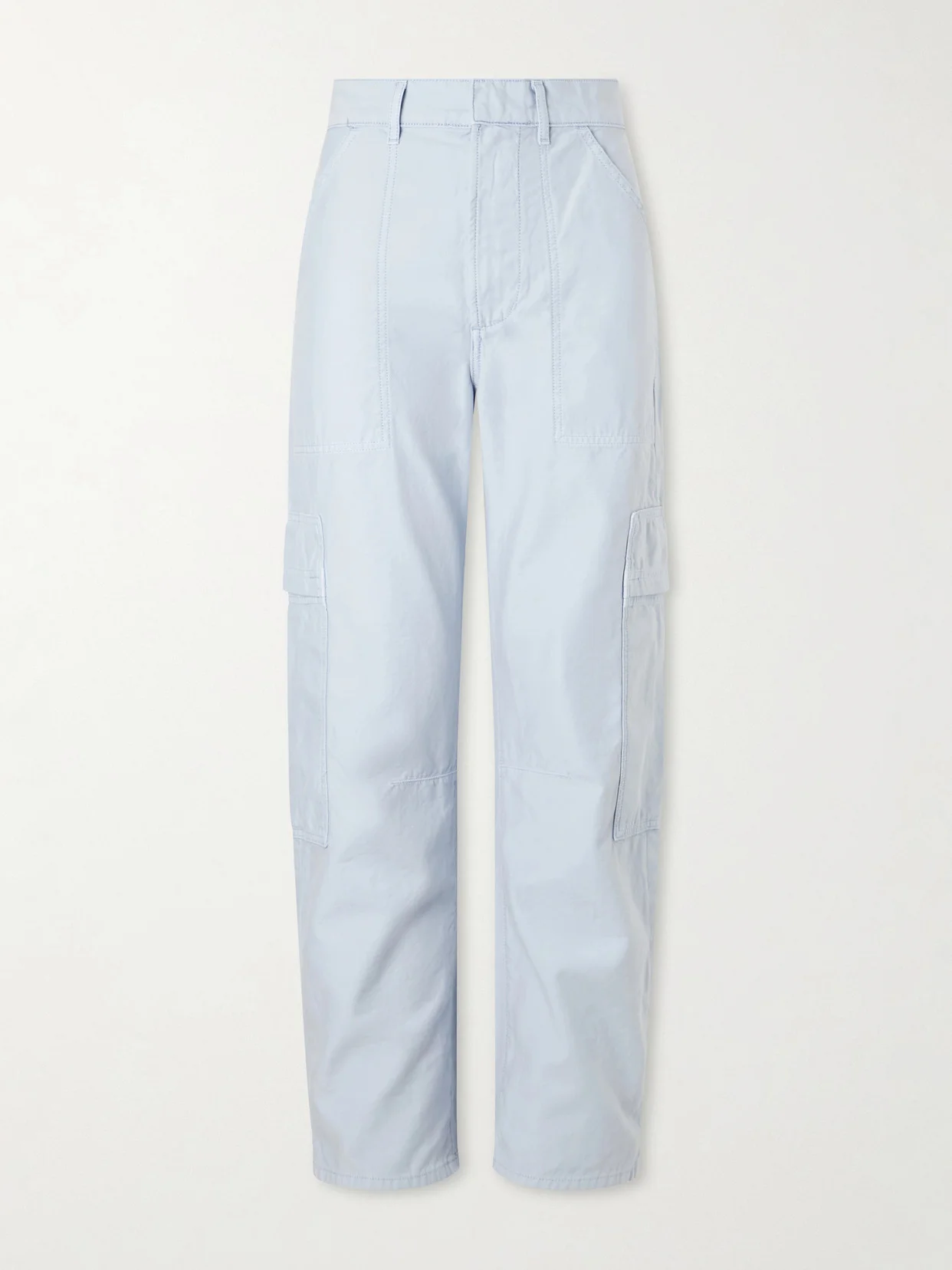 Marcelle Cotton Tapered Cargo Pants - 1