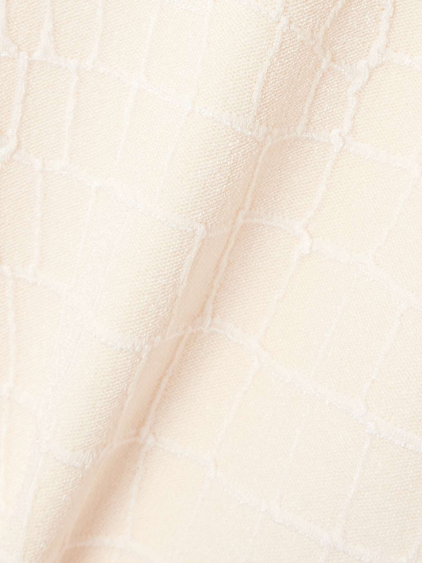 Scala jacquard-knit mini dress White - 4