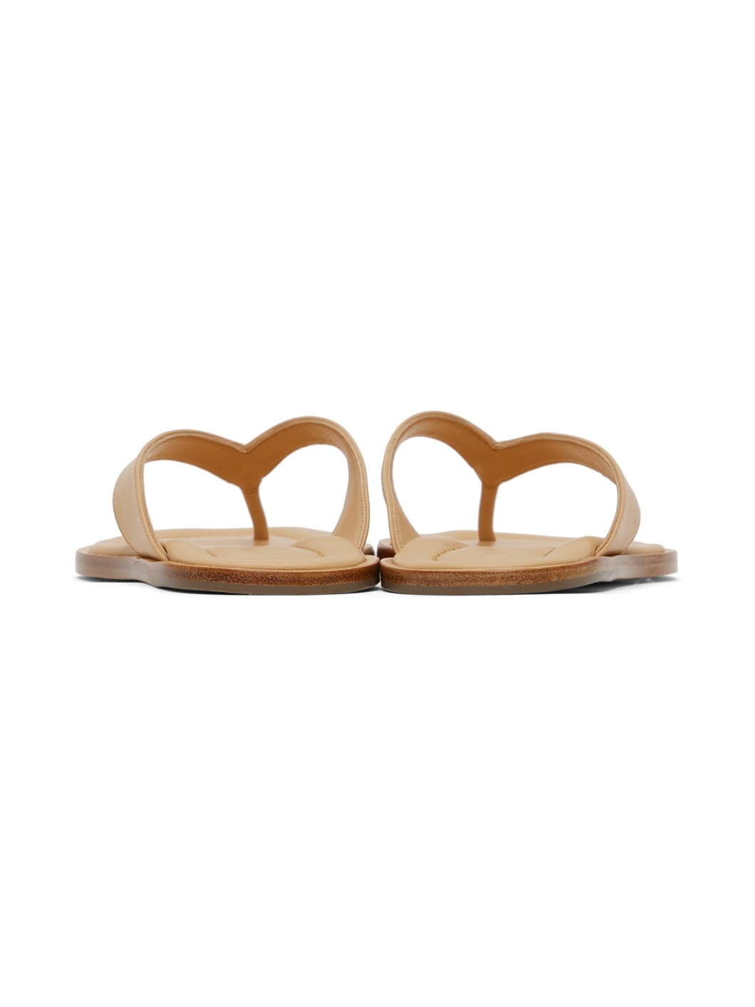 Beige Dante Thong Sandals - 2