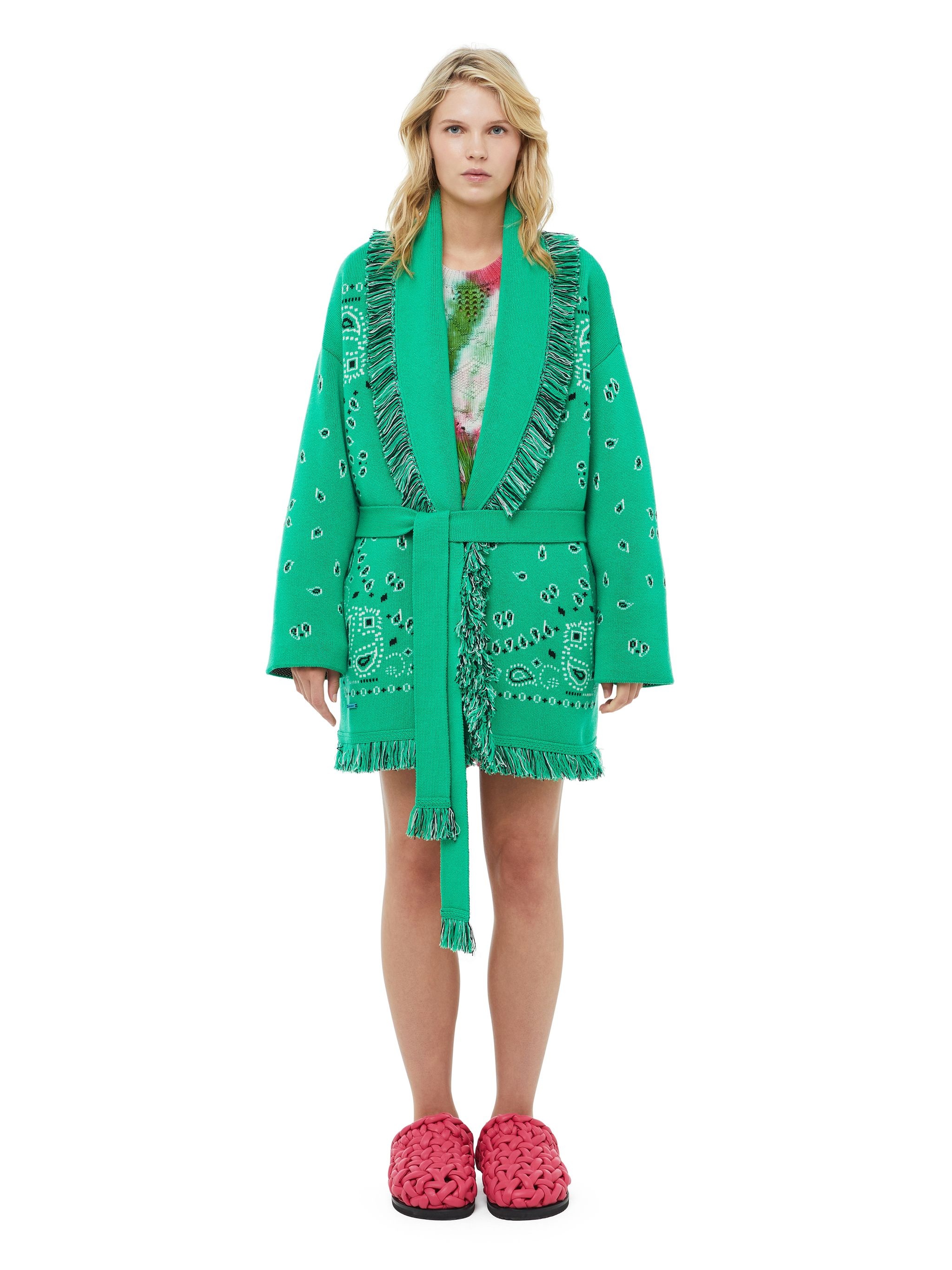 Bandana Jacquard Cardigan - 5
