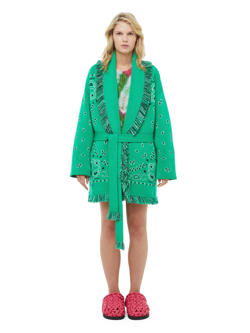 Bandana Jacquard Cardigan 5
