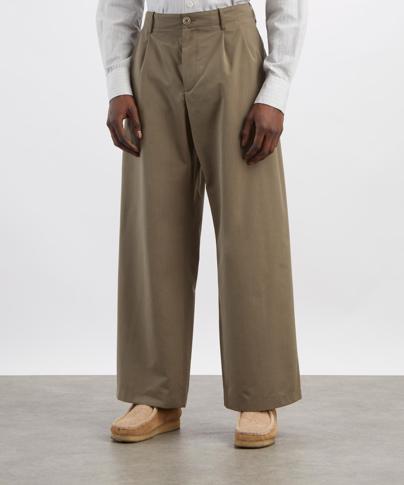 Our Legacy Bridge Chino Wool-Cotton Trousers outlook
