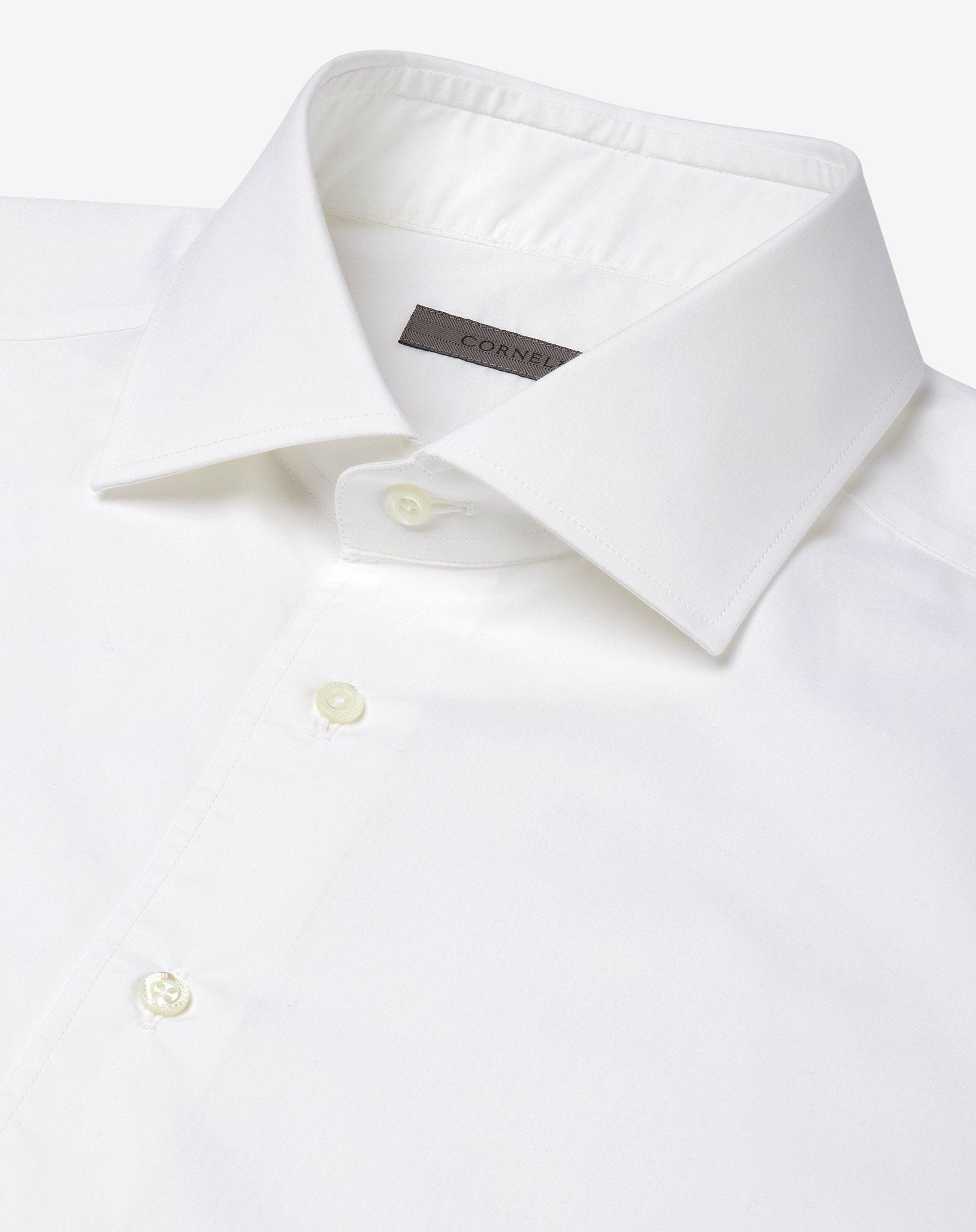 White cotton poplin shirt - 4
