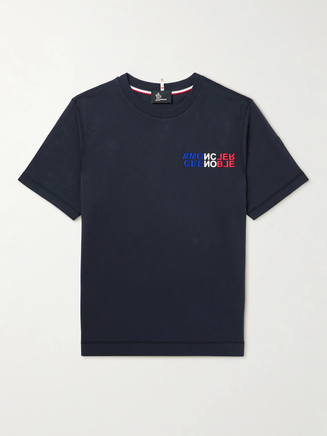 Slim-Fit Logo-Print Cotton-Jersey T-Shirt - 1