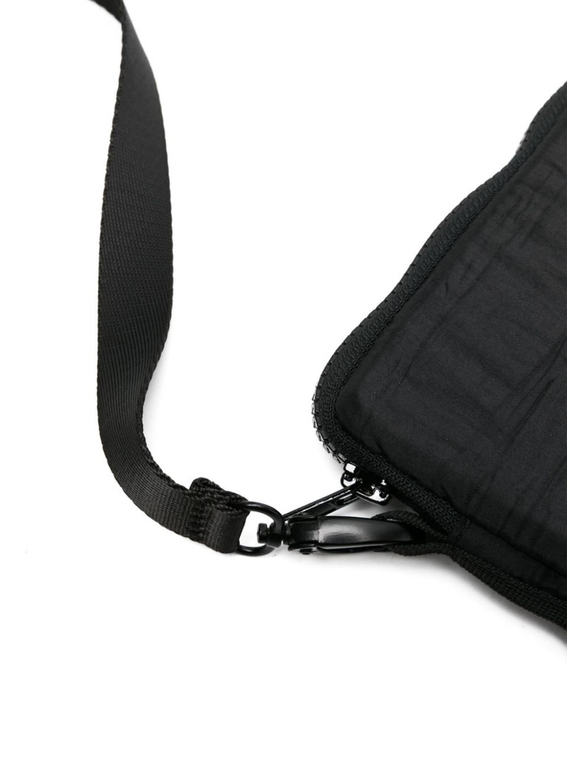 Diamond logo-plaque messenger bag 4