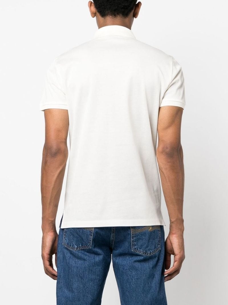 Polo-motif polo shirt - 7