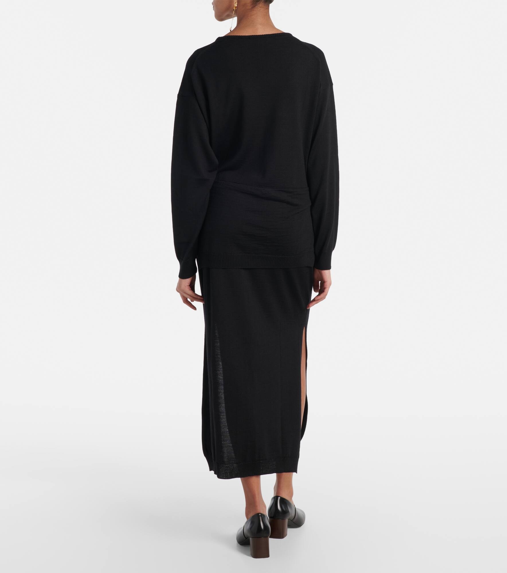 Belted sweater dress - 3