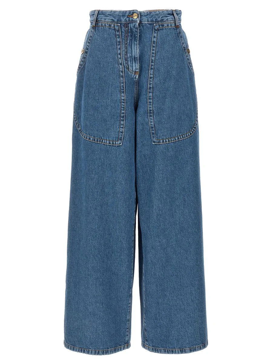 ETRO WIDE LEG JEANS - 1
