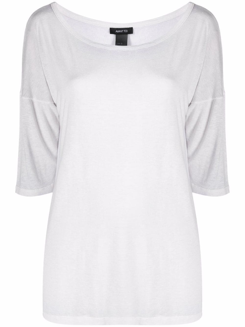 oversized raglan-sleeve T-shirt - 1