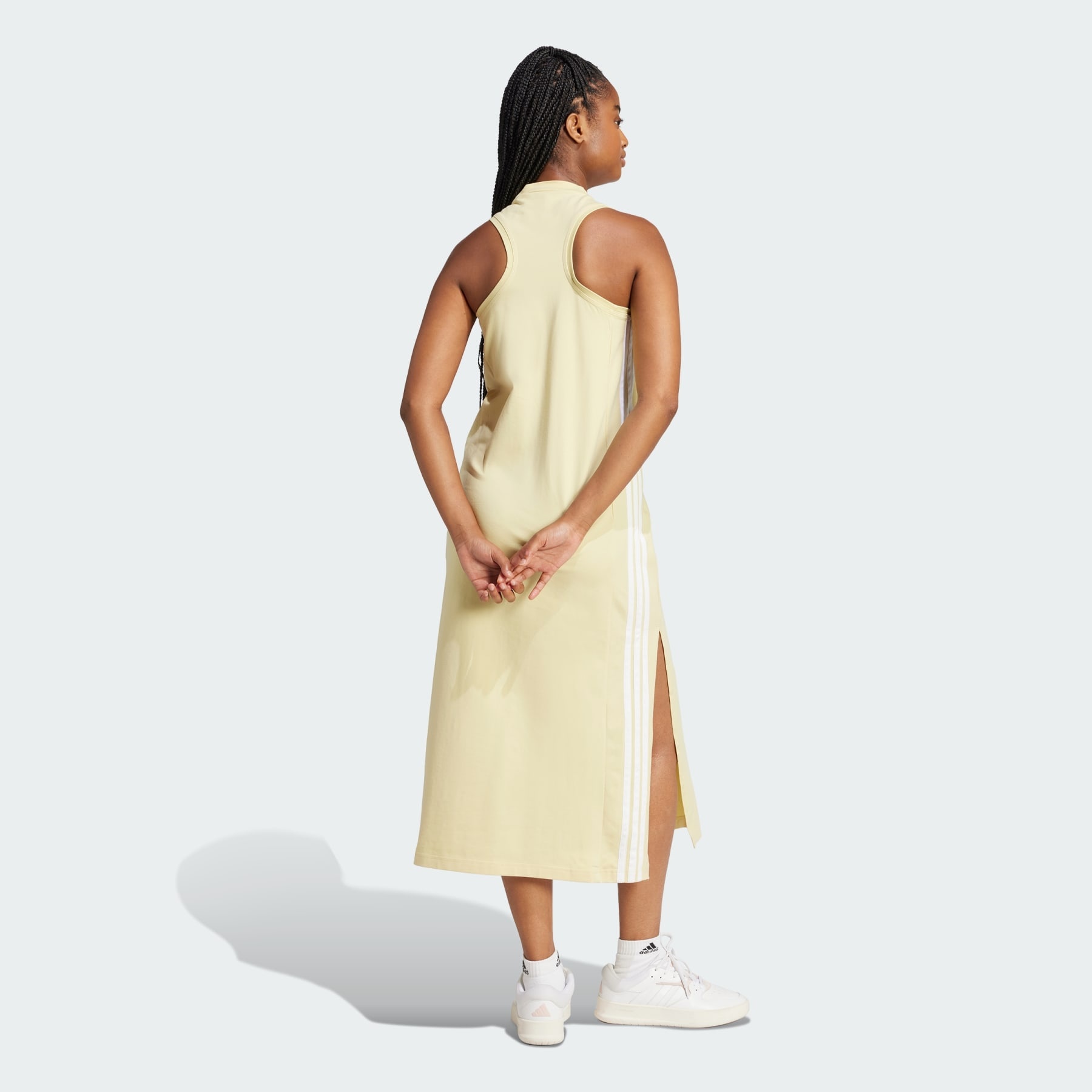 Essentials 3-Stripes Long Racerback Dress - 3