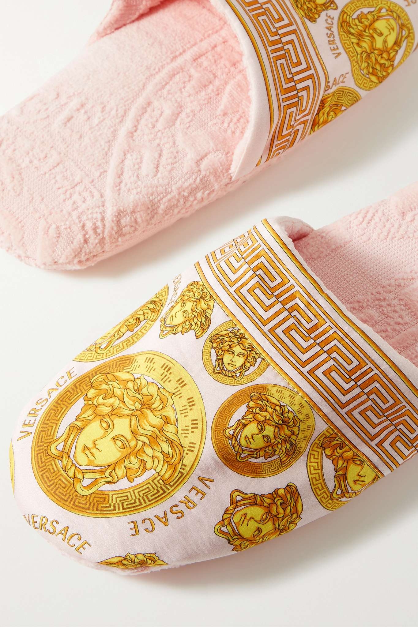 Printed cotton slippers - 4