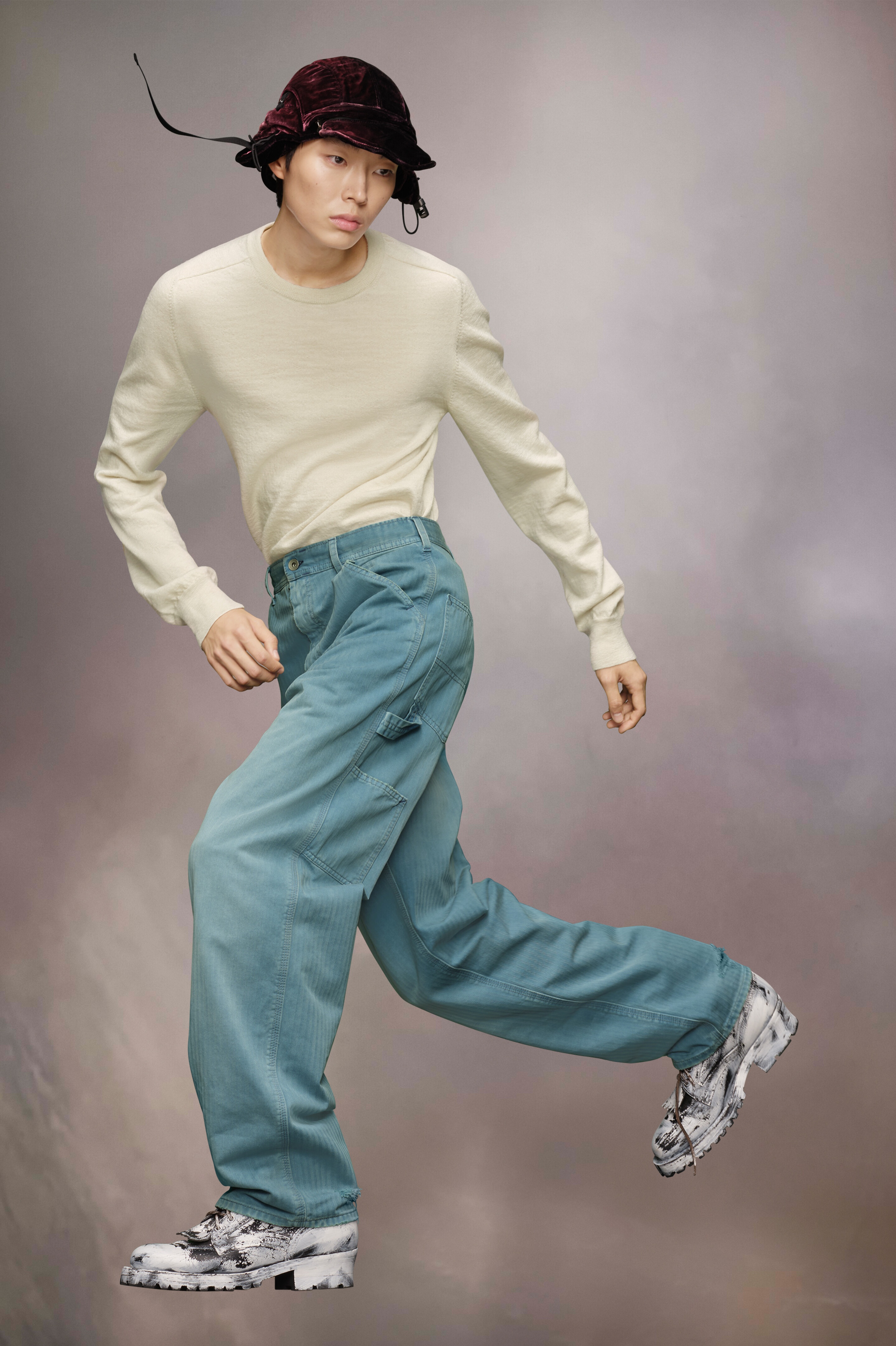 Herringbone jeans - 4