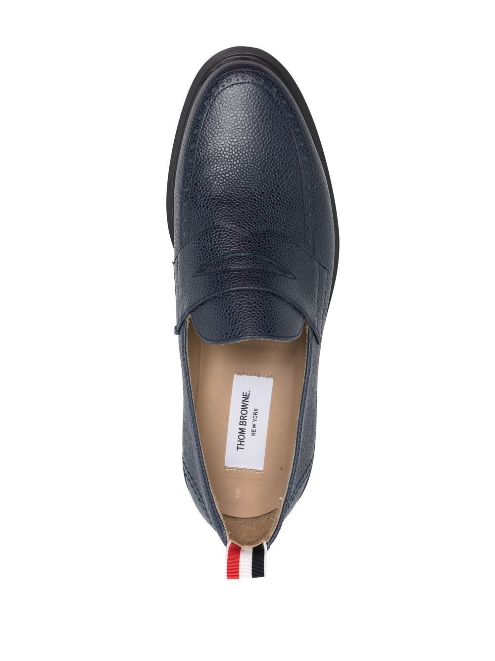 classic penny leather loafers - 4