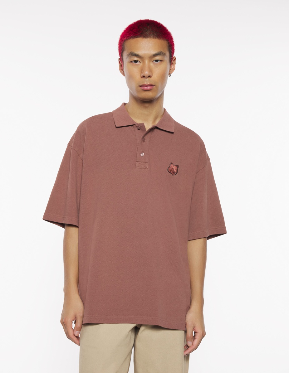 BOLD FOX HEAD PATCH OVERSIZE POLO - 3