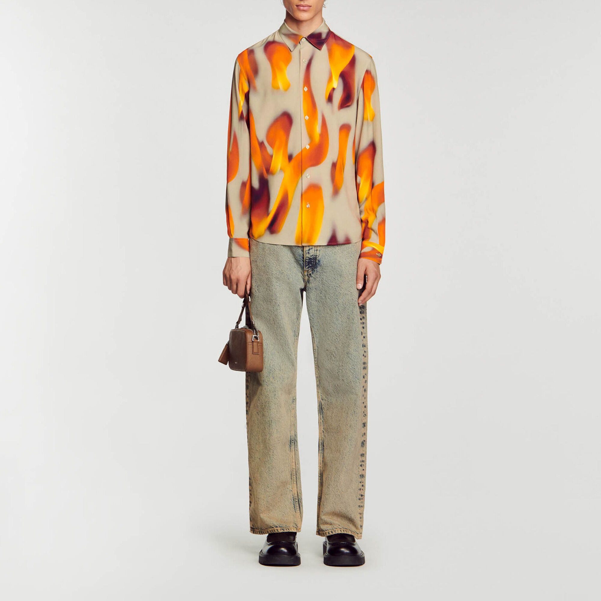 FLAME PATTERN SHIRT - 2
