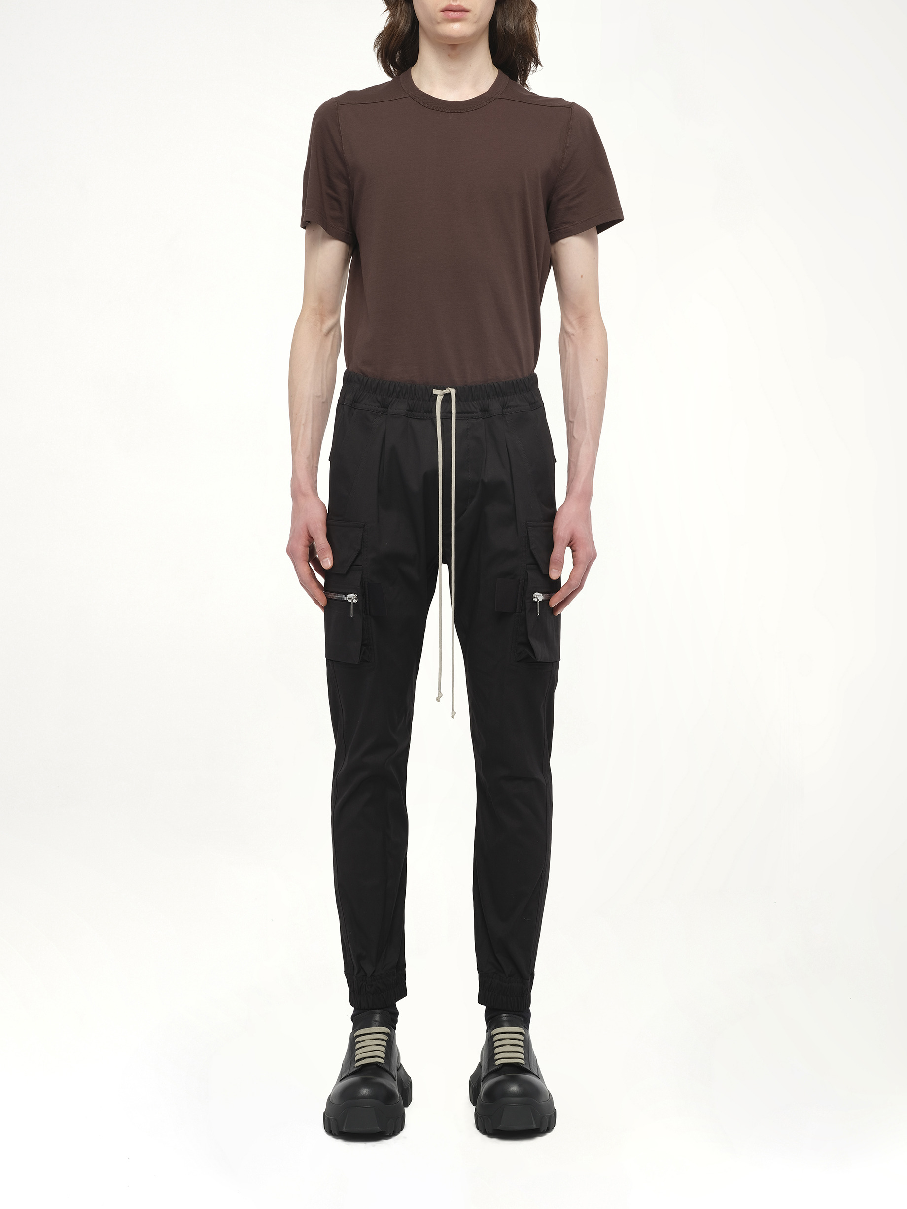 Mastodon Cargo Pants in Black - 7