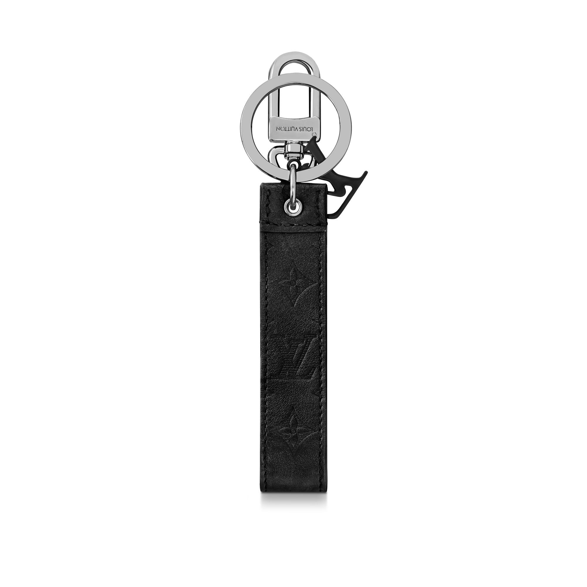 LV Shape Dragonne Bag Charm &amp; Key Holder - 3