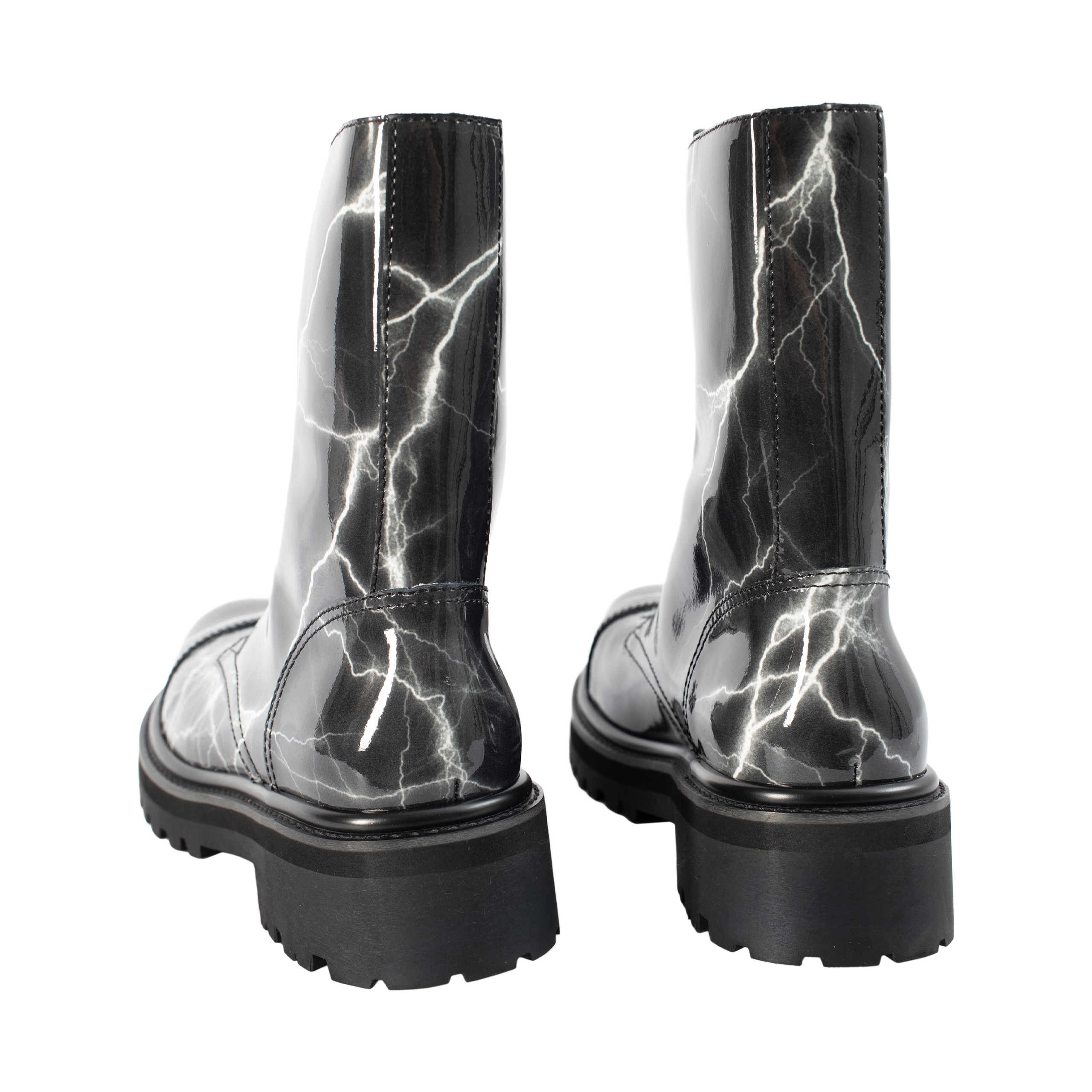 LEATHER BOOTS WITH ZIPPER - 4
