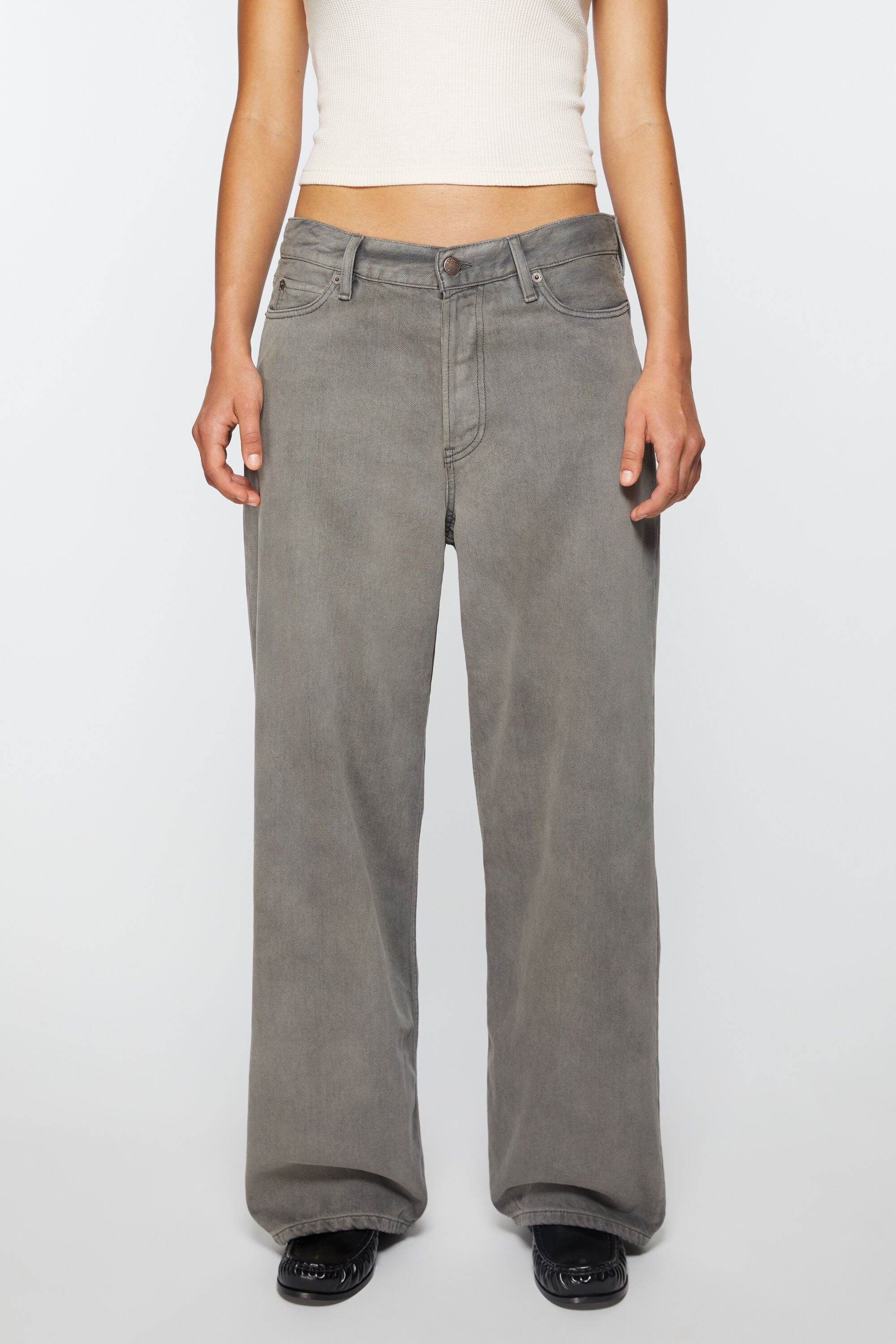 Loose fit jeans - 1981F - Anthracite grey - 2