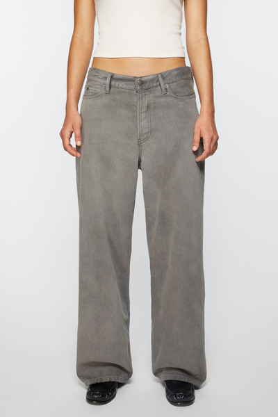 Acne Studios Loose fit jeans - 1981F - Anthracite grey outlook