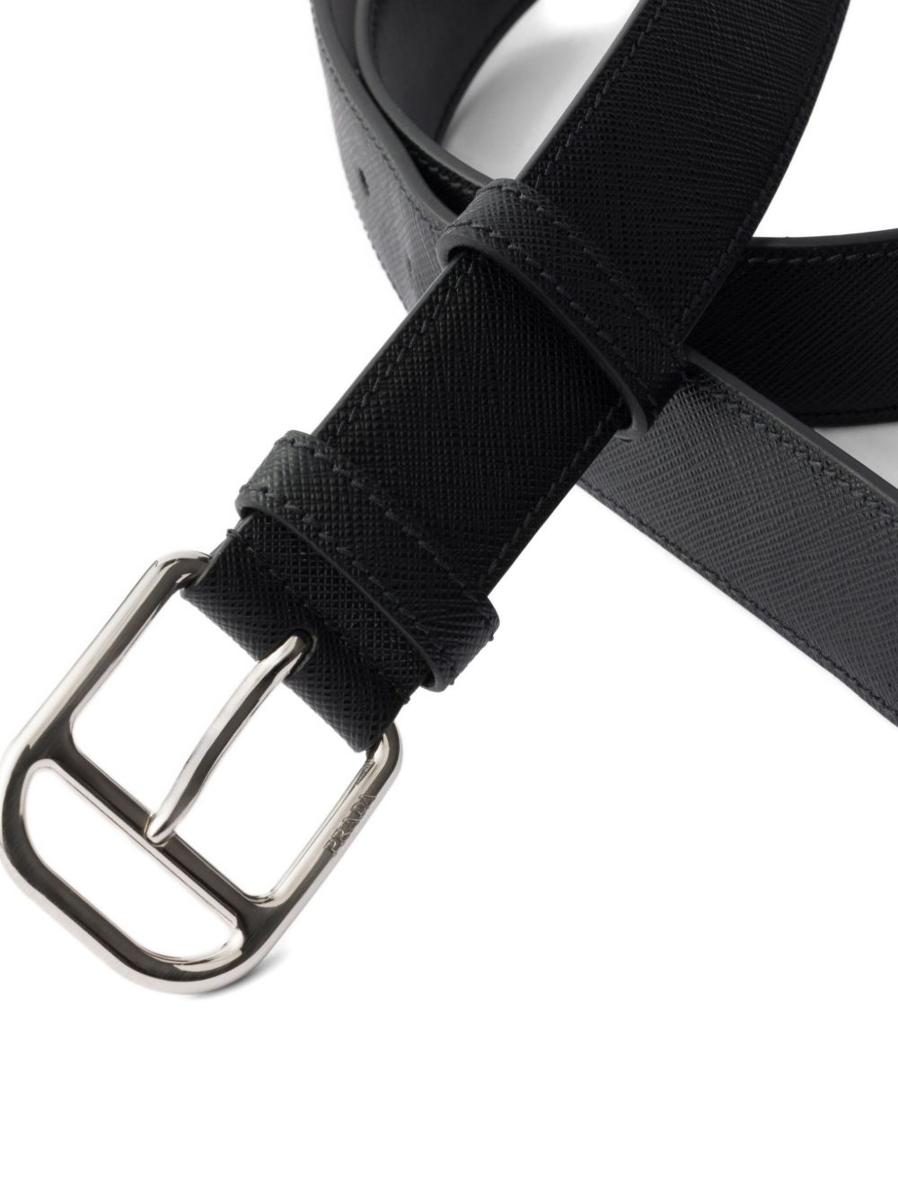 Saffiano leather belt - 2