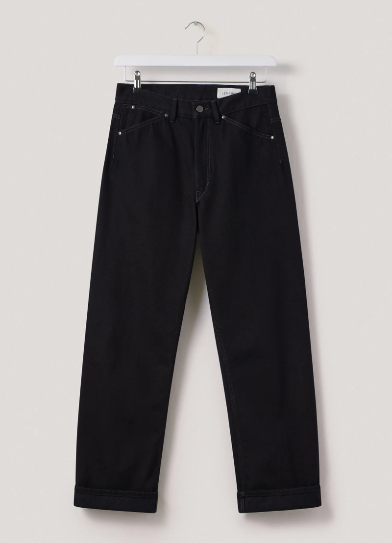 SEAMLESS JEANS
BLACK DENIM 1