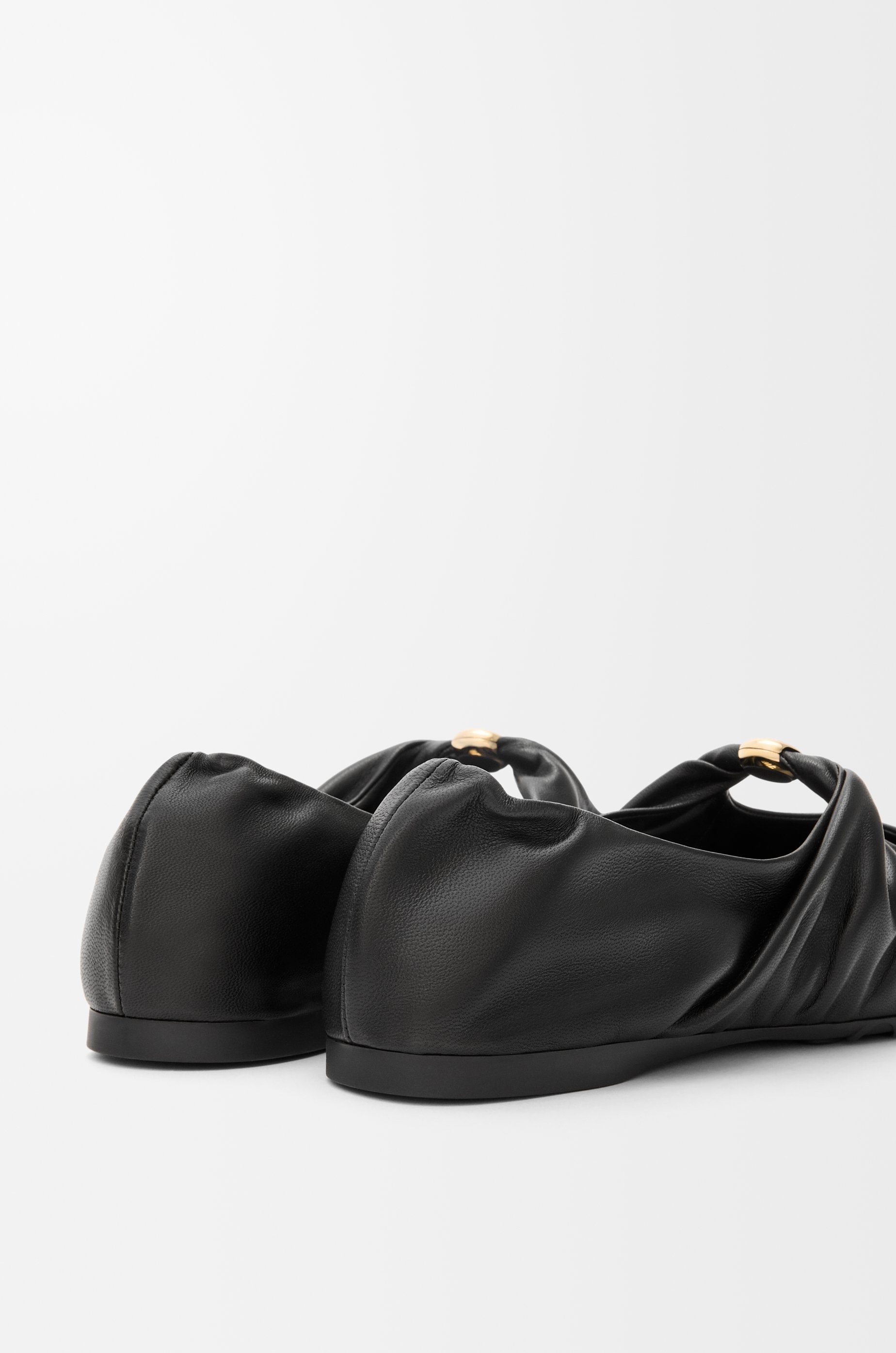 Pebble Soft ballerina in nappa lambskin - 5