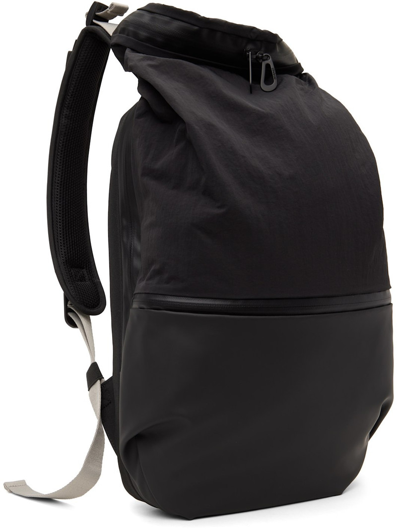 Côte & Ciel Black Nile S Smooth Colour Accent Backpack outlook
