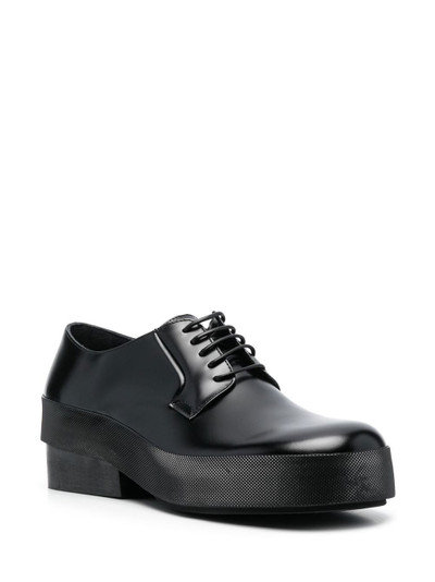 Raf Simons lace-up leather derby shoes outlook