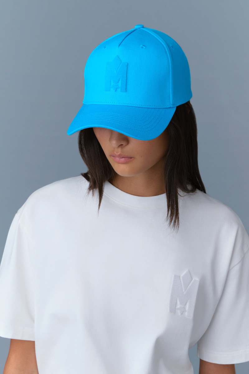 MACKAGE ANDERSON Baseball cap with velvet logo outlook