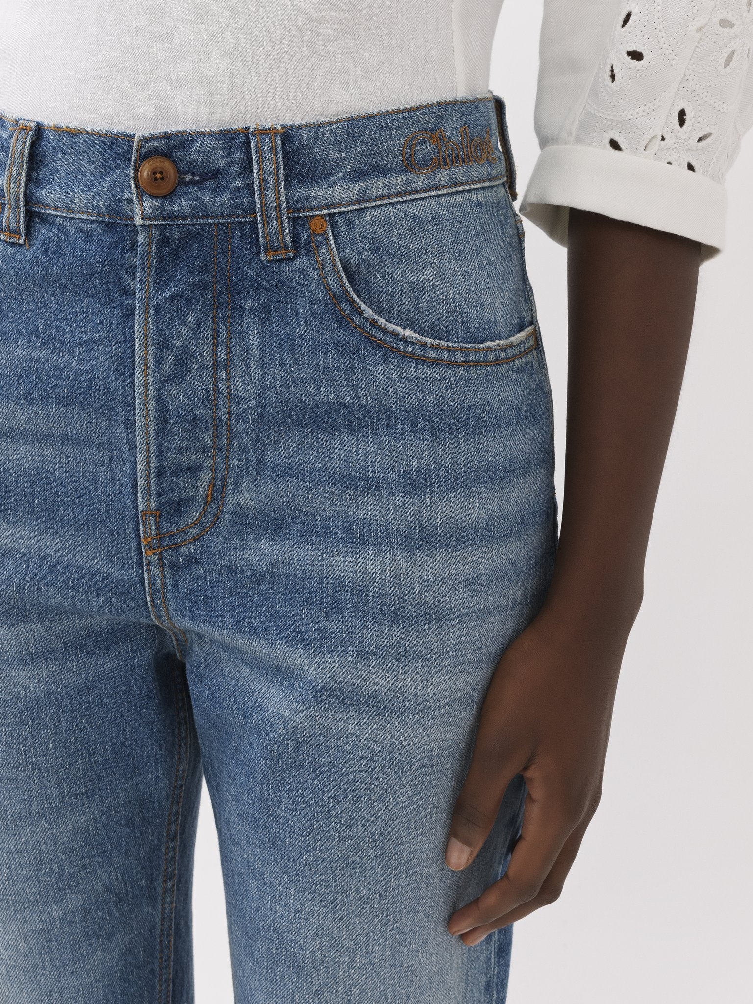 MASAYA CROPPED STRAIGHT JEANS - 5