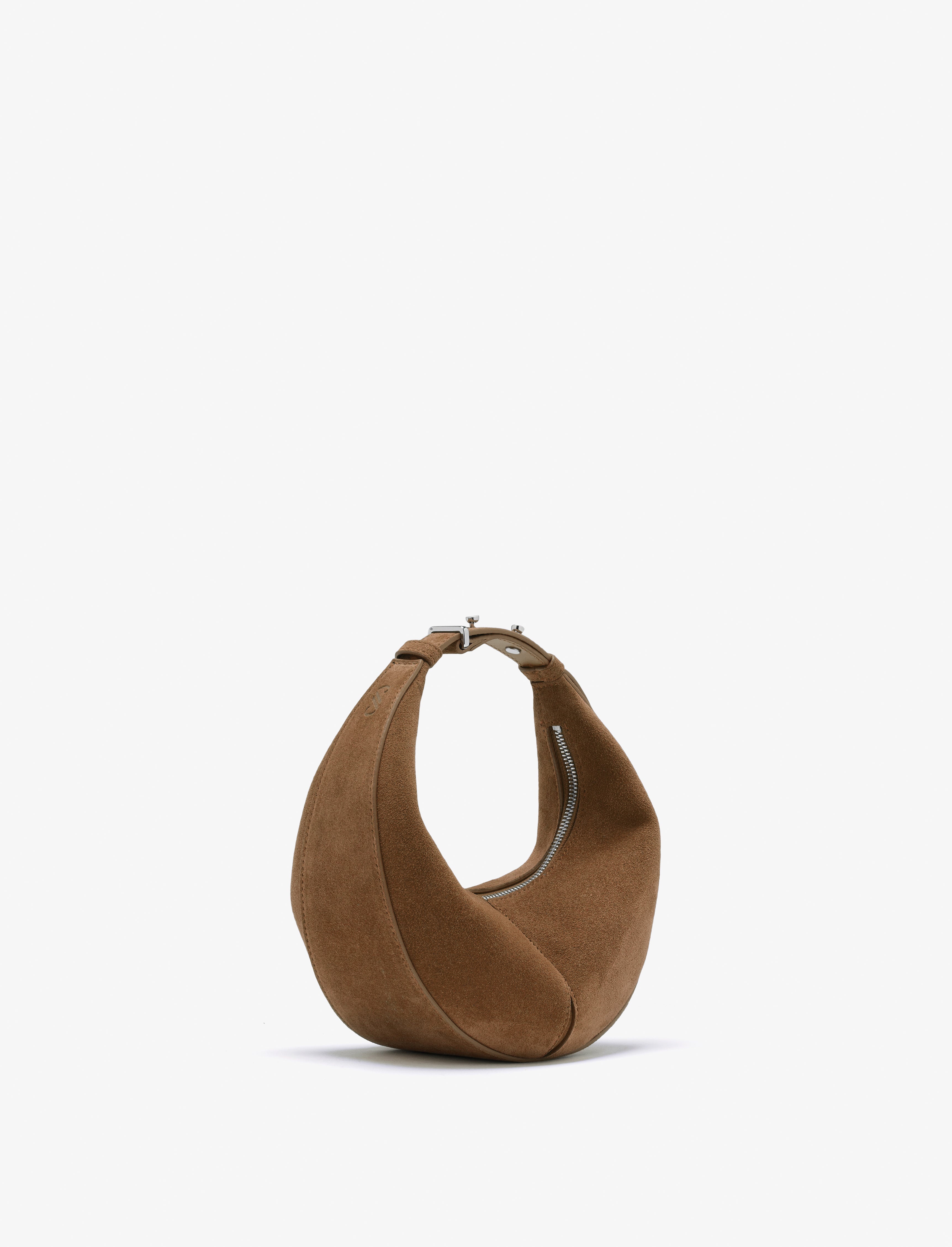 Mini Slide Bag in Soft Suede - 2