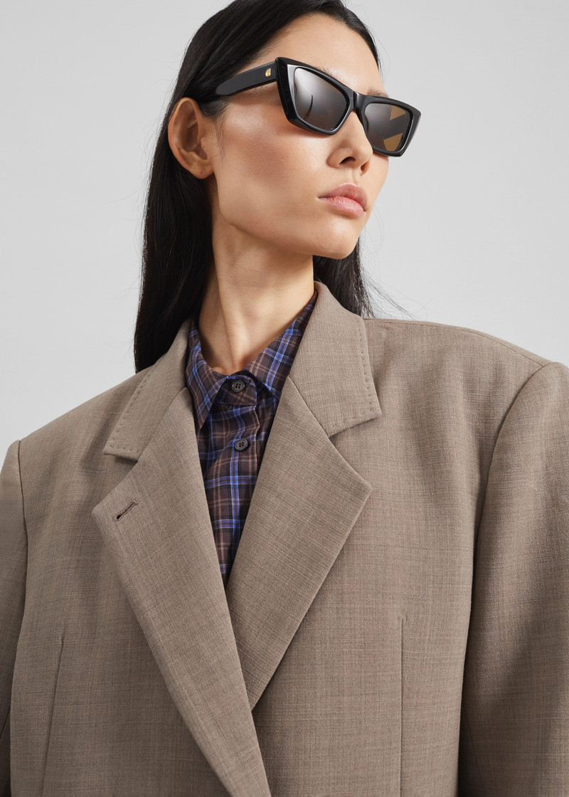 Orsta Wool Coat - Beige 3