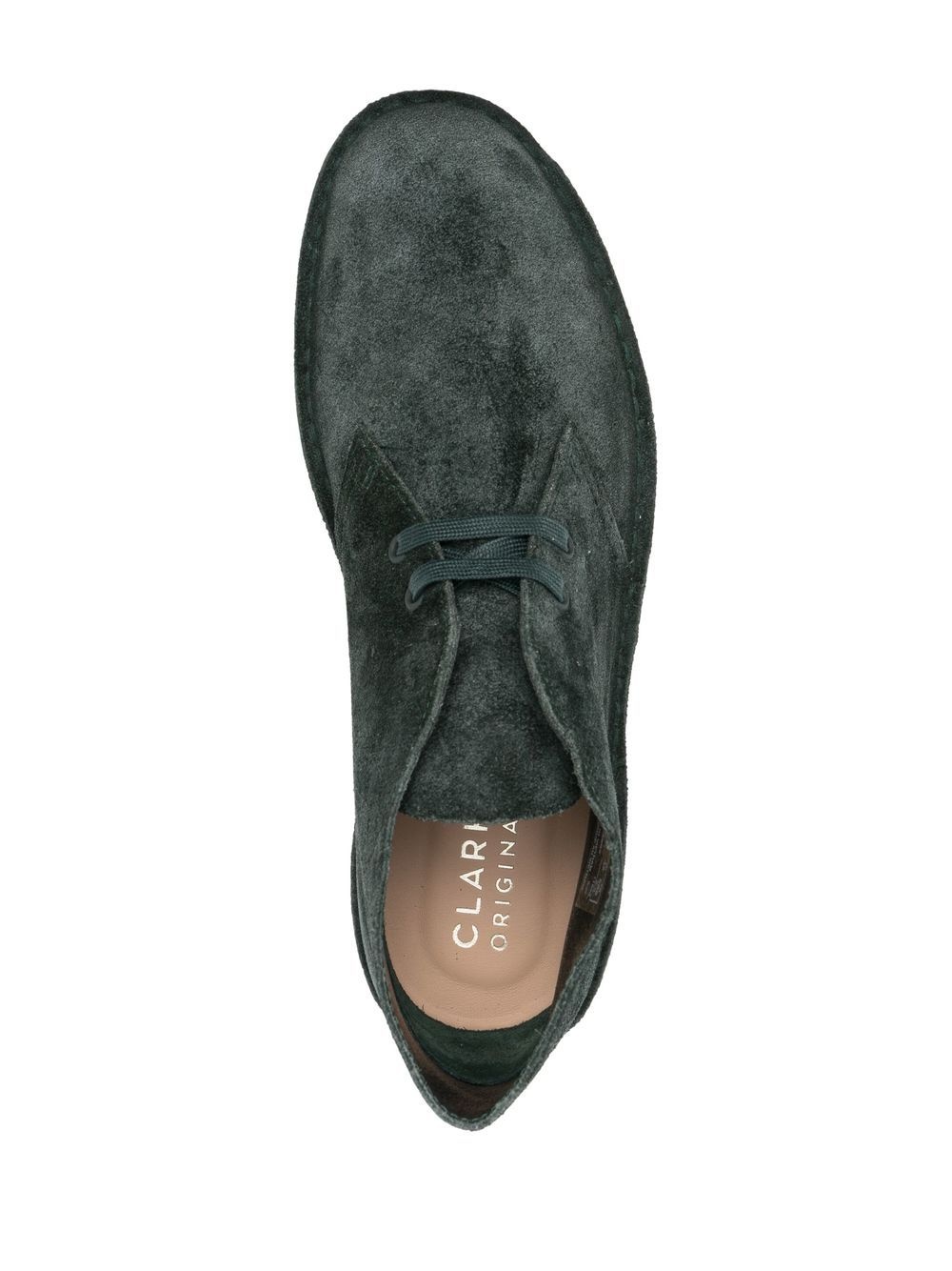 lace-up suede boots - 4