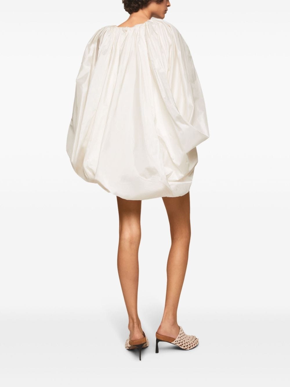 Bubble cape-effect minidress - 5