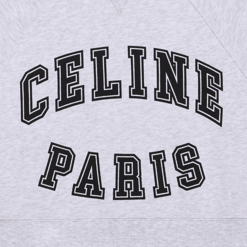 CELINE MC COTTON FLEECE SWEATSHIRT 3