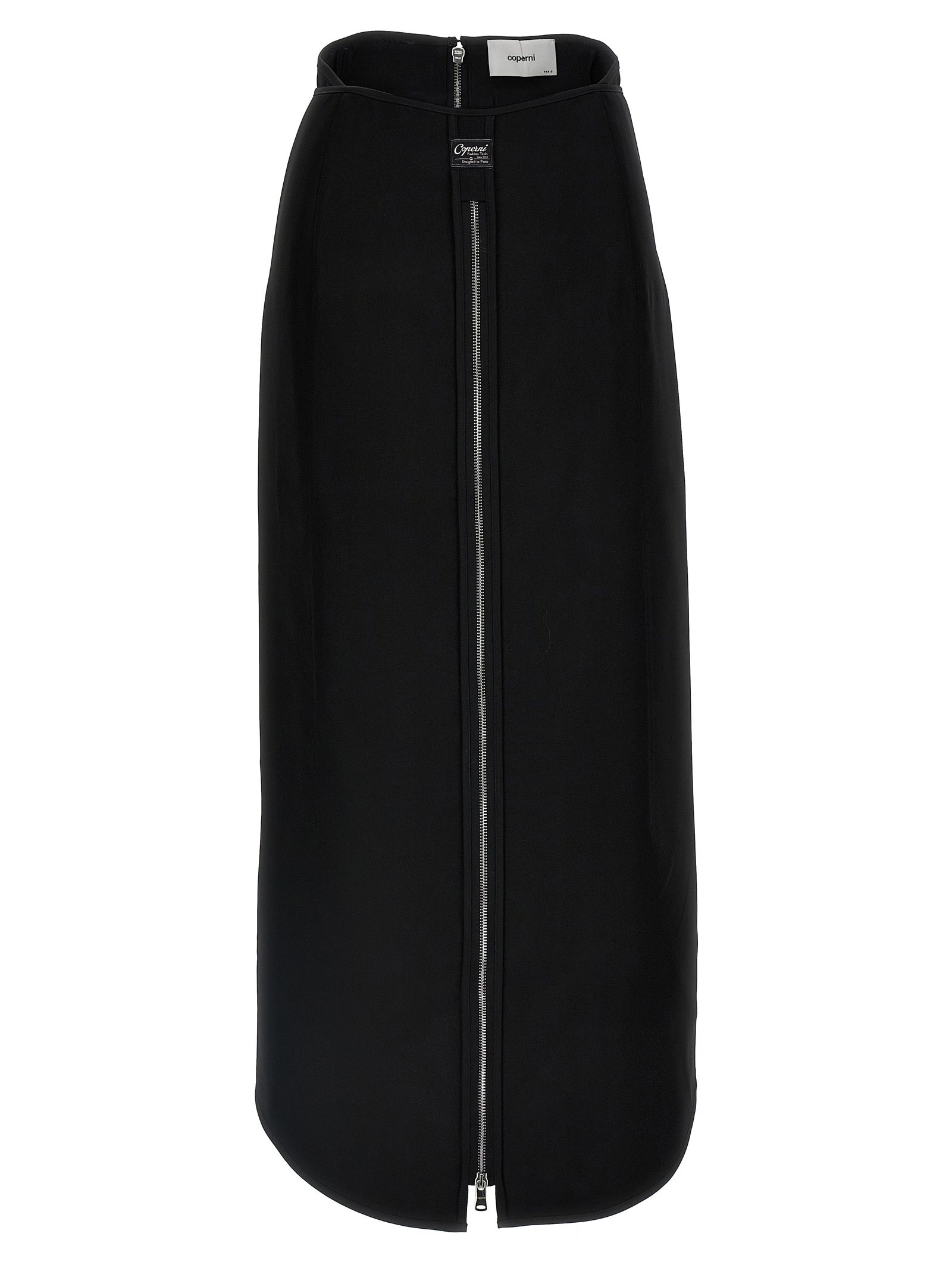COPERNI Long Zip Skirts Black | wananluxury | REVERSIBLE