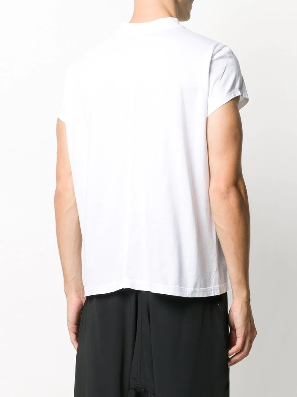 displaced-seam T-shirt - 4