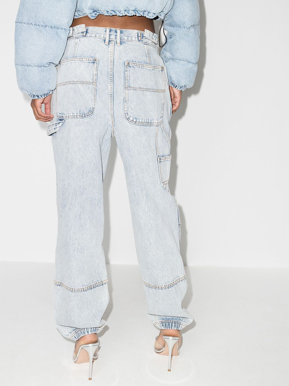 Alexander Wang Women Double Front Carpenter Jeans - 5